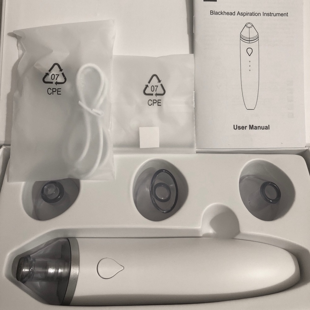 Blackhead suction, make your pores clean